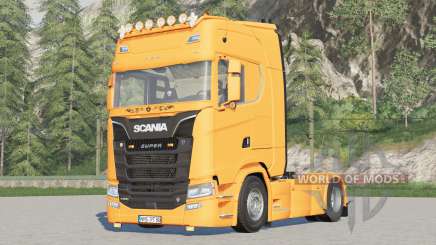 Scania serie S〡 luz fija para Farming Simulator 2017