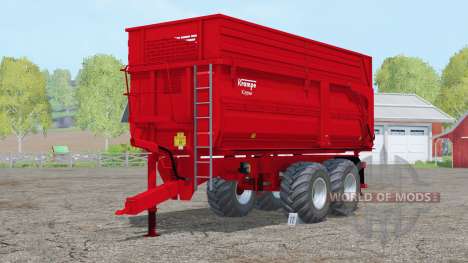Krampe Big Body 650 S〡 eje aletérible para Farming Simulator 2015