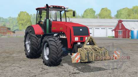 MTH 3522 Bielorrusia〡en el contrapeso del kit para Farming Simulator 2015
