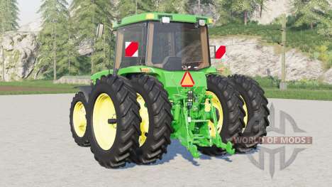 John Deere 8010 series〡tire options para Farming Simulator 2017