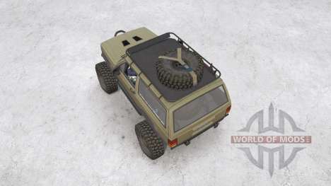 Jeep Cherokee 2 puertas (XJ) 1993 〡off-road para Spintires MudRunner