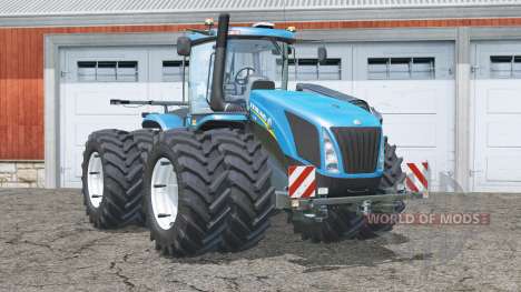 Las nuevas ruedas T9.700〡all 8 de Nueva Holanda  para Farming Simulator 2015