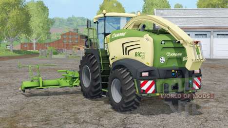 Krone BiG X 580〡removido brillo para Farming Simulator 2015