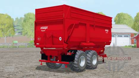 Krampe Big Body 650 S〡 eje aletérible para Farming Simulator 2015