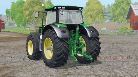 John Deere 6130R〡con cargador frontal para Farming Simulator 2015