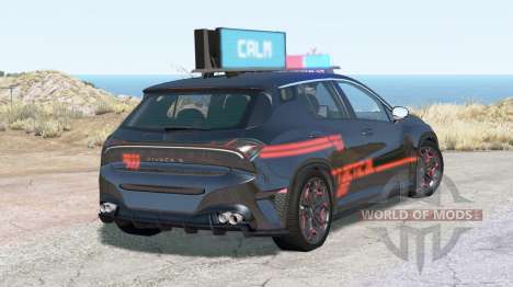 Cherrier Vivace Cyberpunk Police para BeamNG Drive