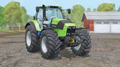 Deutz-Fahr 7210 TTV Agrotron〡 velocímetro dedigi para Farming Simulator 2015