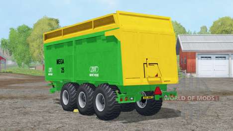 ZDT Mega 25〡capacity 38000 litros para Farming Simulator 2015