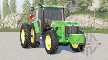 John Deere 8010 series〡tire options para Farming Simulator 2017