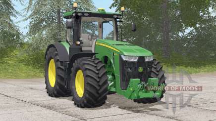 John Deere serie 8R〡erbar delantero móvil para Farming Simulator 2017