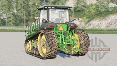 John Deere 8RT series〡nuevas ruedas y texturas para Farming Simulator 2017