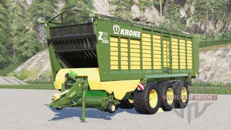 Krone ZX 560 GD〡capacidad selección hasta 200000 para Farming Simulator 2017