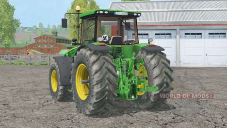 Juan Deere 8૩70R para Farming Simulator 2015