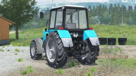 MTZ-1221 Belarus〡with front loader para Farming Simulator 2013