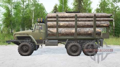 Ural-4320 6x6.1 para Spintires MudRunner