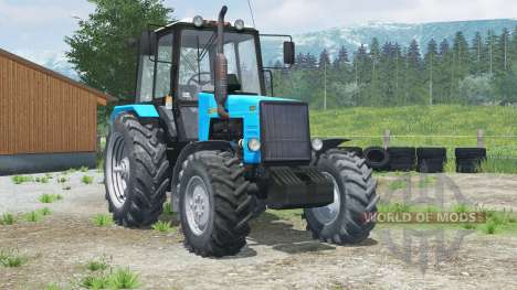MTZ-1221 Belarus〡with front loader para Farming Simulator 2013