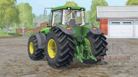 John Deere 8520 nueva textura de la parrilla para Farming Simulator 2015