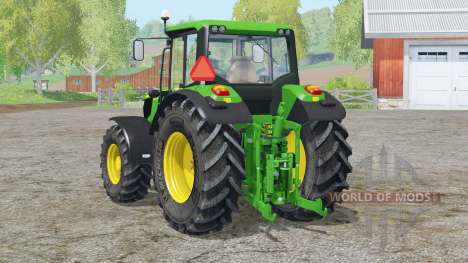 John Deere 6115M nueva piel clara para Farming Simulator 2015