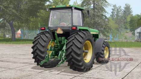 John Deere 4755〡wide ruedas para Farming Simulator 2017
