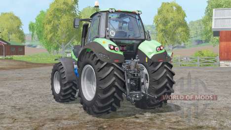 Deutz-Fahr 9340 TTV Agrotron〡nueva física de con para Farming Simulator 2015