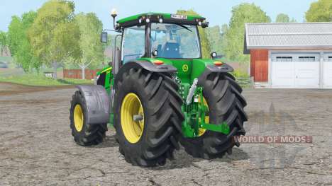 John Deere 7280R〡dust de las ruedas para Farming Simulator 2015