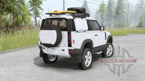 Land Rover Defender 90 D240 SE Adventure 2020 para Spin Tires