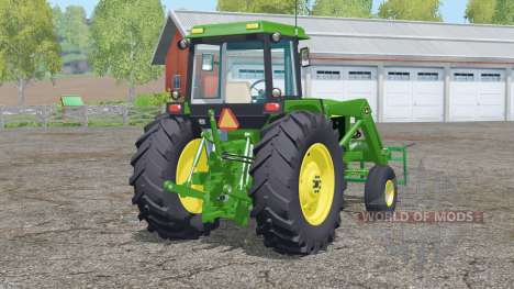 John Deere 4455〡light ajustado para Farming Simulator 2015