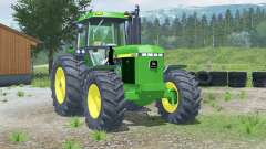 John Deere 4455〡con cargador frontal para Farming Simulator 2013