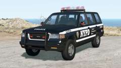 Gavril Roamer NYPD Traffic Enforcement para BeamNG Drive