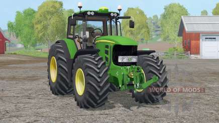 John Deere 7530 Premium〡nuevas ruedas para Farming Simulator 2015