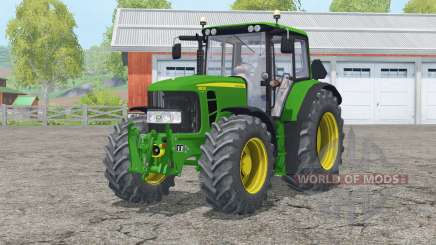 John Deere 6830 Premium〡speed aumentó para Farming Simulator 2015