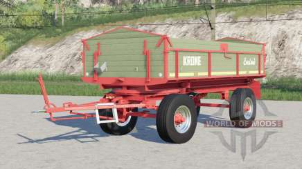 Krone DK 220-8〡para transportar mercancías a granel y pacas para Farming Simulator 2017