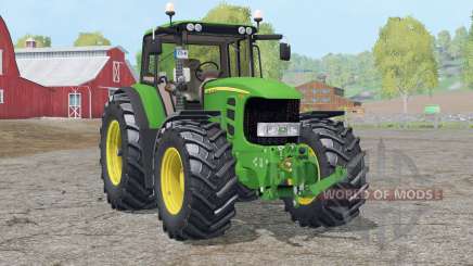 John Deere 7530 Premium〡abrir puertas para Farming Simulator 2015