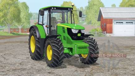 John Deere 6115M nueva piel clara para Farming Simulator 2015
