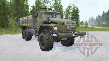 Ural-4320 6x6 carga para MudRunner