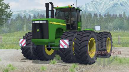 John Deere 9400〡adgregado ruedas para Farming Simulator 2013