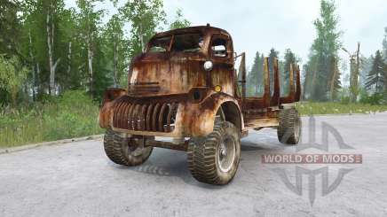 Chevrolet COE Timber Truck para MudRunner