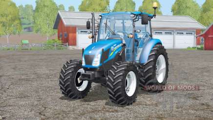 New Holland T4.75〡change wheels para Farming Simulator 2015