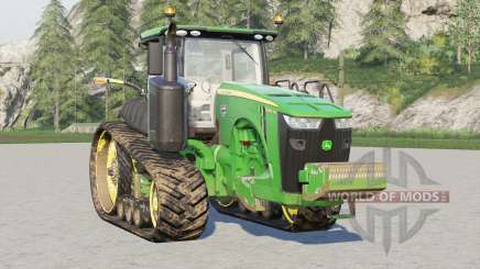 John Deere 8RT series〡nuevas ruedas y texturas para Farming Simulator 2017