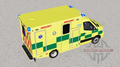 Mercedes-Benz Sprinter UK Ambulance para Farming Simulator 2017