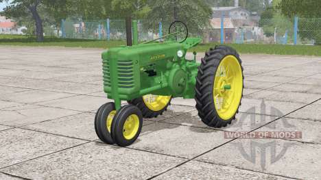 John Deere Modelo A selección de ruedas para Farming Simulator 2017