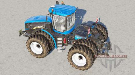 New Holland T9 series〡3 marcas de ruedas para Farming Simulator 2017
