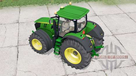 John Deere 7310R〡 espejos justificables para Farming Simulator 2015
