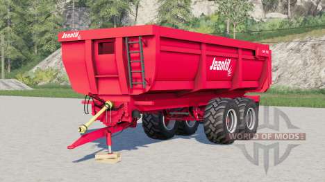 Jeantil GM 180 configuraciones de rueda para Farming Simulator 2017