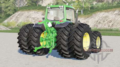 John Deere 7030 Premium 〡 ruedas dobles para Farming Simulator 2017