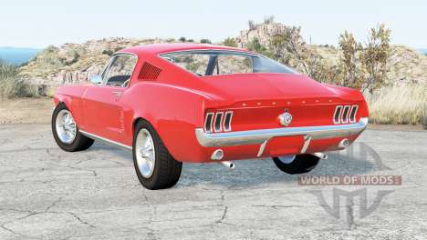 Ford Mustang GT-A Fastback 1967 para BeamNG Drive