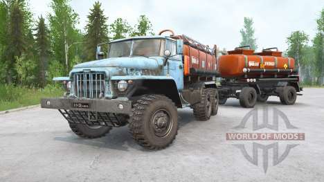 Ural-375D para Spintires MudRunner