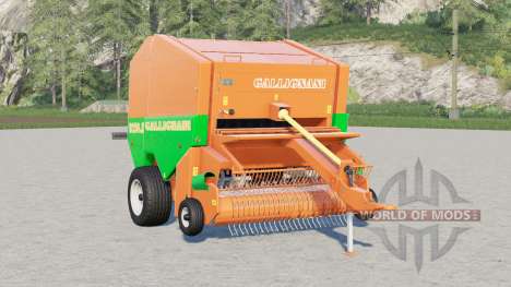 Gallignani 9250 SL〡round empacadora para Farming Simulator 2017