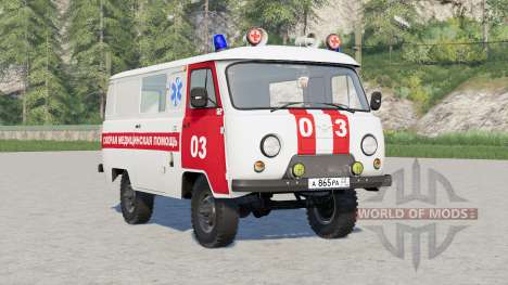 UAZ-3741 Ambulance para Farming Simulator 2017