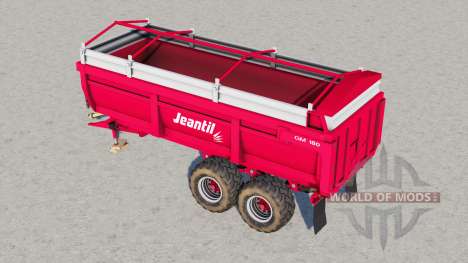 Jeantil GM 180 configuraciones de rueda para Farming Simulator 2017